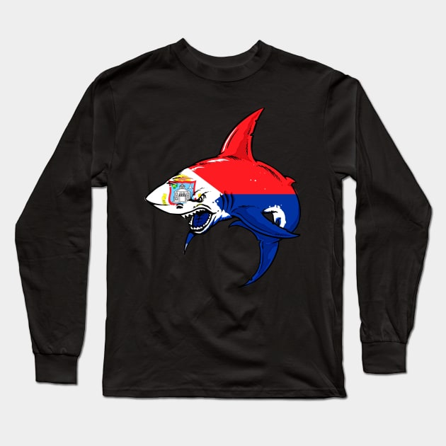 sint maarten Long Sleeve T-Shirt by daybeear